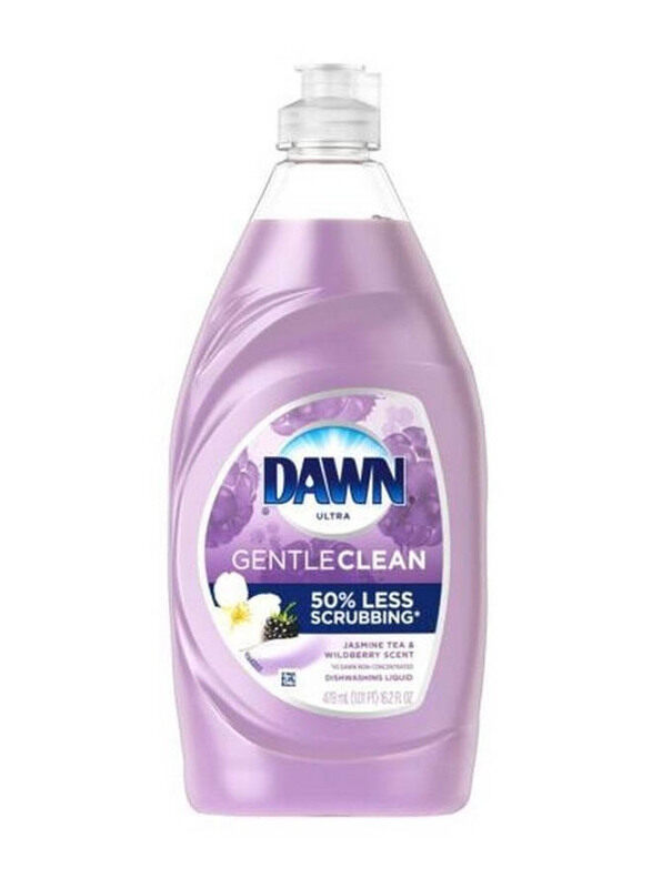 

Dawn Ultra Gentle Clean Liquid Dish Soap Jasmine Tea & Wildberry, 16.2 Oz