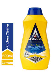 Astonish Lemon Burst Scouring Cream Cleaner, 500ml