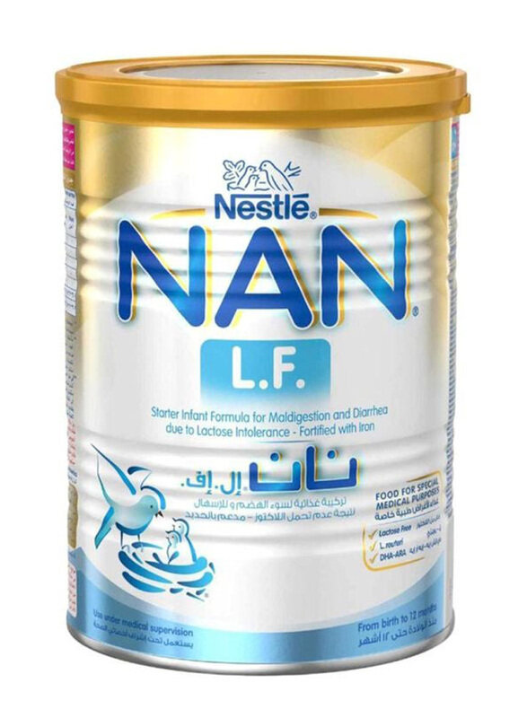 

Nestle NAN Lactose Free Starter Infant Formula, 400g