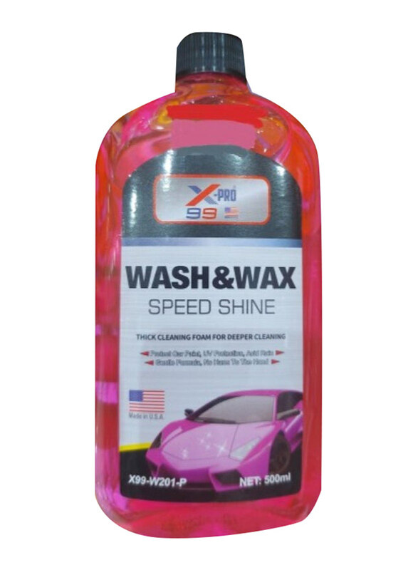 

X-pro 500ml Wash & Wax Speed Shine, Red