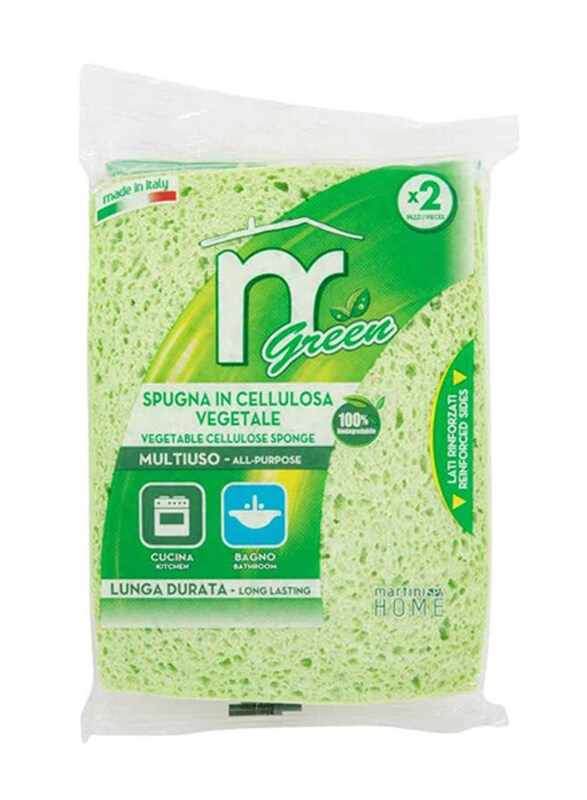 

Martini Mgreen Cellulose Natural All Purpose Sponge, 2 Pieces