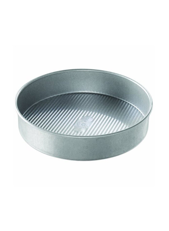 

USA Pan Bakeware Round Cake Baking Pan, Silver