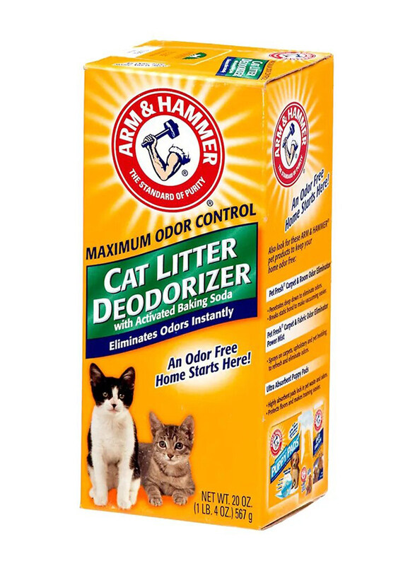 

Arm & Hammer Cat Litter Deodorizer, 567g, Yellow
