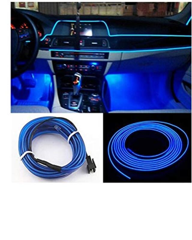 Car Cold Light Line, Blue, 2-Meter
