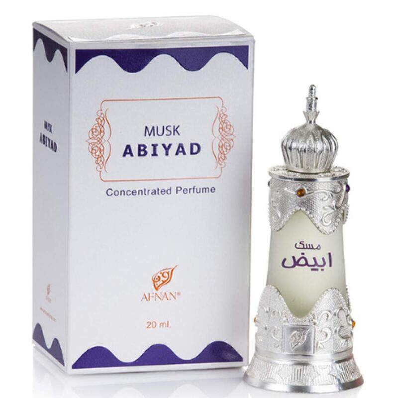 

Afnan Musk Abiyad Concentrated 20ml Perfume Oil Unisex