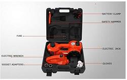 Suit Package with SUV Electric Jack/Air pump/Electric Wrench/Case, Set