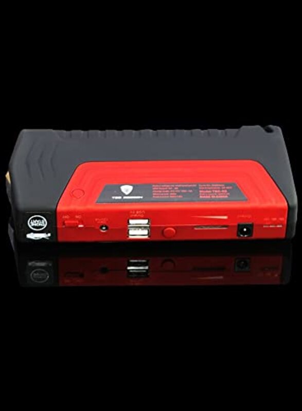 AmXshe 2 USB/DC 12V/LED Light Portable Car Jump Starter Battery with Air Compressor, Set