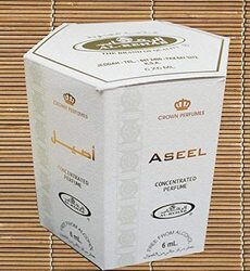 Al Rehab Aseel Concentrated Roll on Bottle 6 x 6ml Perfume Oil Unisex