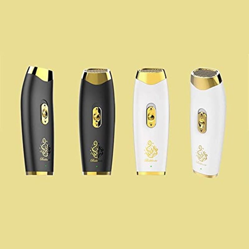 Zam New Portable Arabic Electric Bukhoor Incense Burner, White