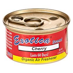 Exotica 42g Round Cherry Organic Air Freshener Can