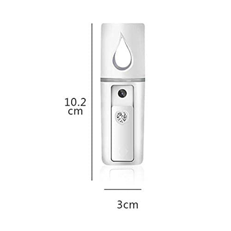 Portable Rechargeable Handheld Face Nano Mist Spray, 20 ml