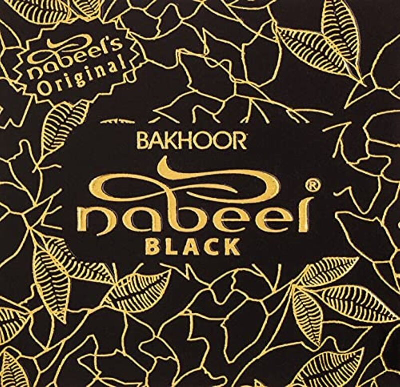 Nabeel Bakhoor Nabeel Incense Solid Perfume, 40g, Black