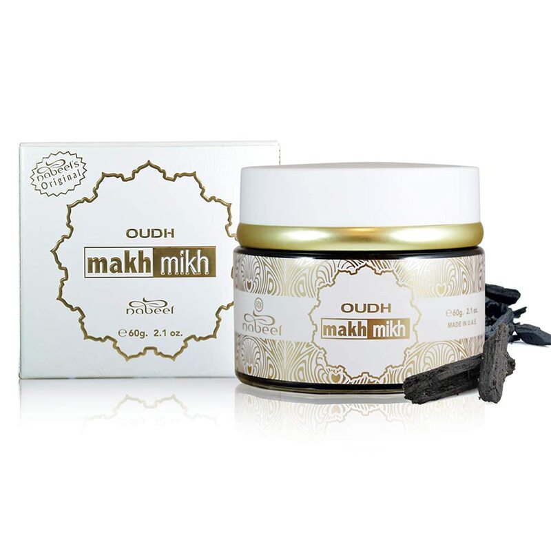 

Nabeel Makh Mikh Oudh Incense Solid Perfume 60gm EDP Perfume Unisex