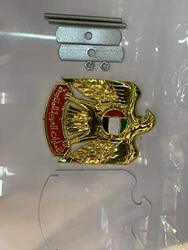 Eagle Logo of UAE for Car, Gold