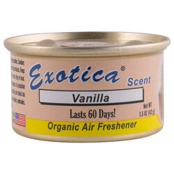 Exotica 42g Organic Vanilla Car Air Freshener, Beige