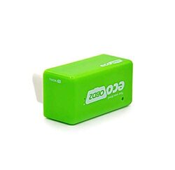 Tools Eco Economy Chip Tuning Box Benzine Power Fuel Optimization Device, OBD2, Green