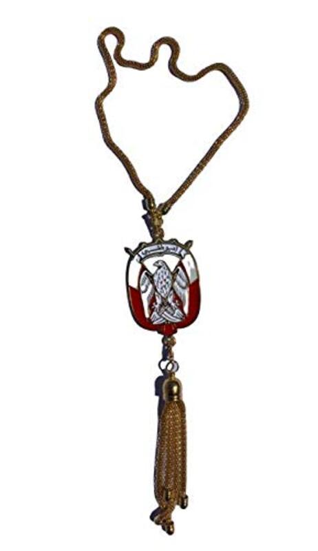 Capra Abu Dhabi Hanging Emblem, Gold