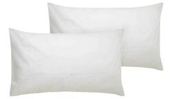 2-Piece Hollow Fibre Pillow, 2 Pillows, Queen, White