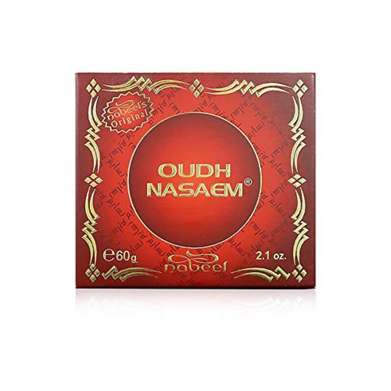 Nabeel Oudh Nasaem Incense Solid Perfume 60gm EDP for Men