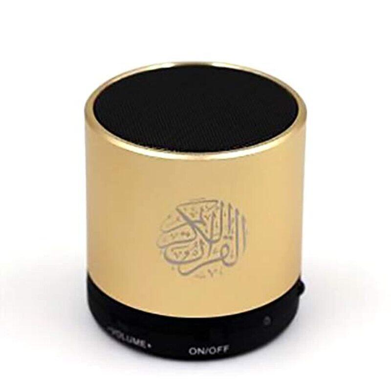 

Generic Dar Al Salam Quran Speaker with Remote, QS100, Gold