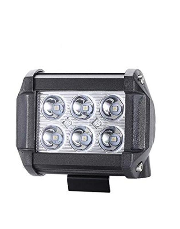 Toby's 18W Spot Beam Car LED Work Light, 4-inch, 2 Pieces