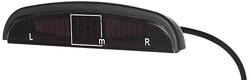 TFT LCD Car Sensors and Mirror Monitor with Reverse Camera Indicator, Black