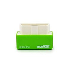 Tools Eco Economy Chip Tuning Box Benzine Power Fuel Optimization Device, OBD2, Green