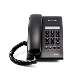 Panasonic KX-T7703X-B Caller ID Display Corded Telephone, Black