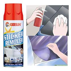 Geisun 450ml Car Spray Sticker Remover, Multicolour