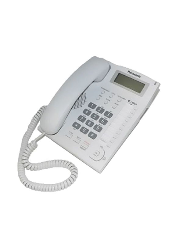 Panasonic Corded Single Line Telephone, White