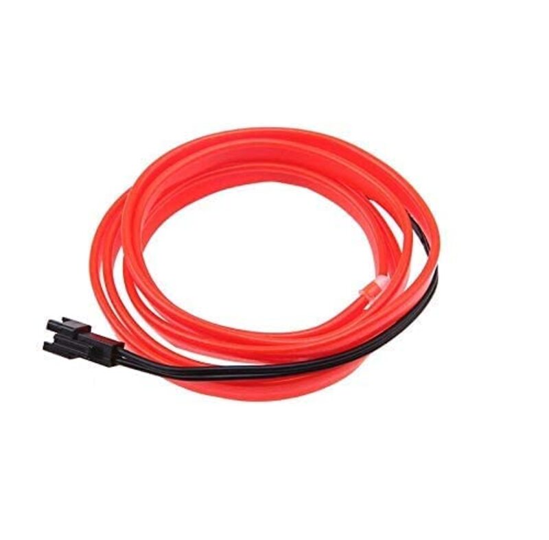 Flexible LED Neon Wire Light, Red, 2 Meters