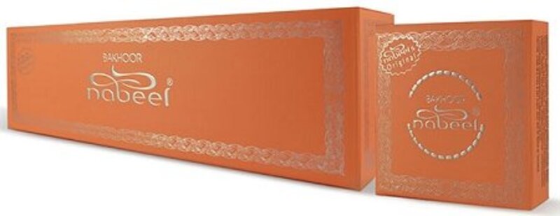 Nabeel Formerly Bakhoor Touch Me Incense, 6 x 40g, Orange