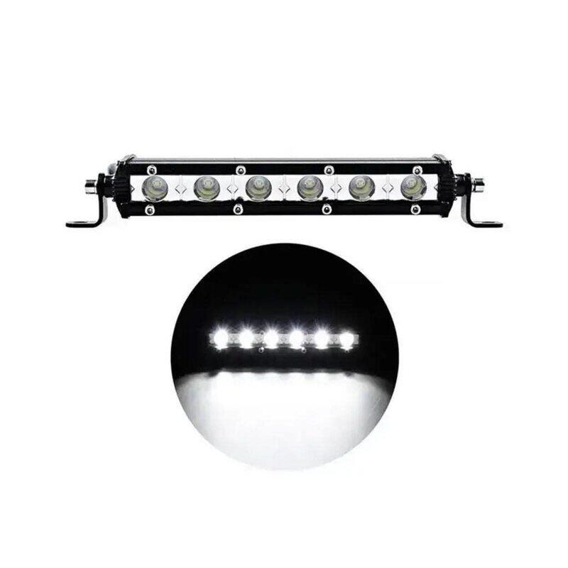 AmXshe 18W Waterproof Rating Light Bar Spotlight with Aluminium Housing Material, IP67, 7-Inch