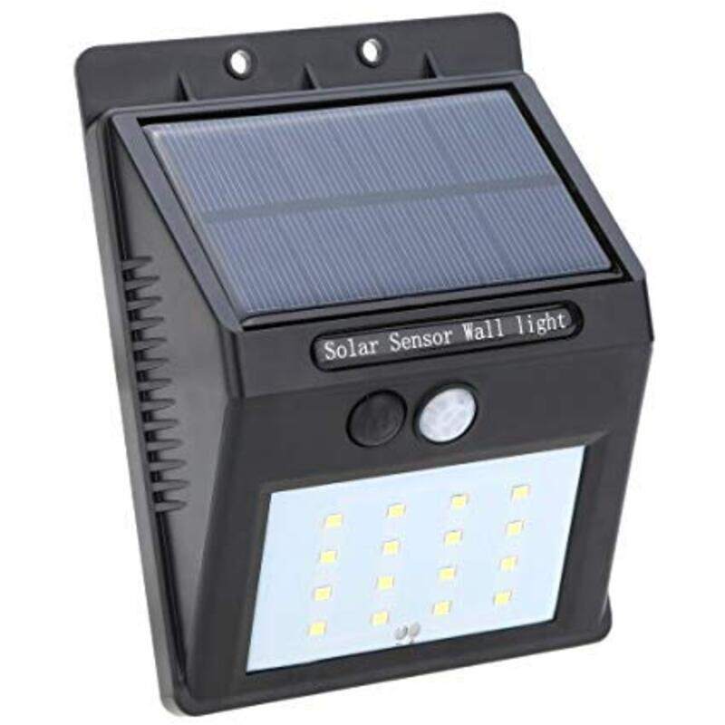 

Generic Sensor Solar Wall LED Light, White