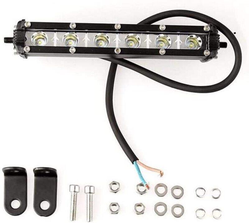 Toby's 18W LED Light Bar, Black, 7-inch