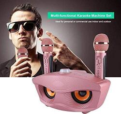 Wireless Bluetooth Speaker with 2 Microphones, Pink