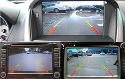 Toby's Waterproof Universal Car Parking Reversing Camera With Reversing Backup Assiatance, Black