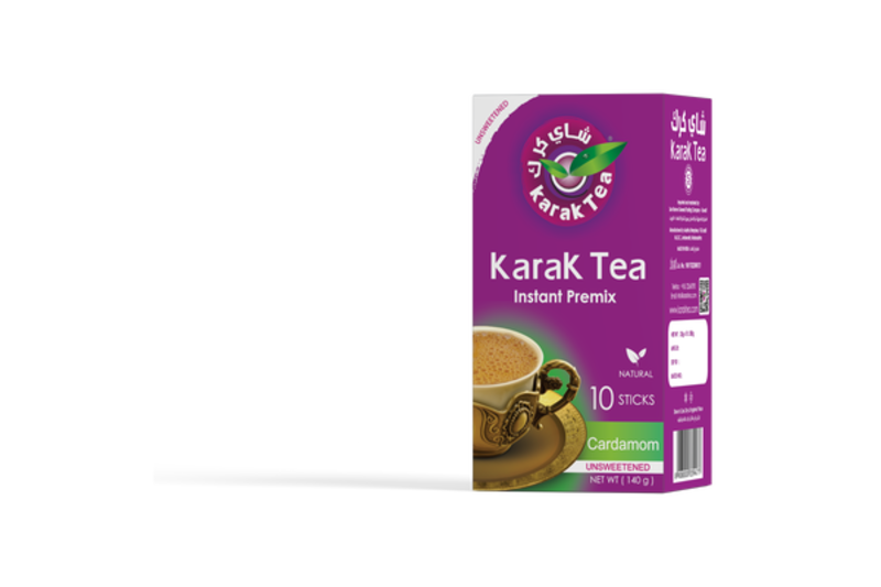 

KARAK TEA Premix Powder SACHETS 200 G Unsweetened( Cardamon ) each packet 10 sachets