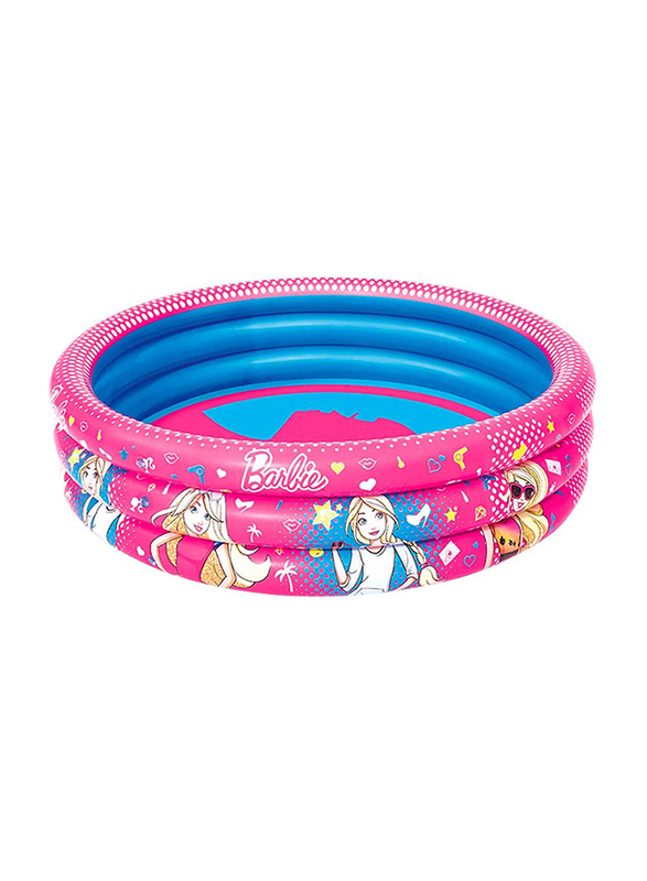 Bestway 3-Ring Barbie Pool, Multicolour