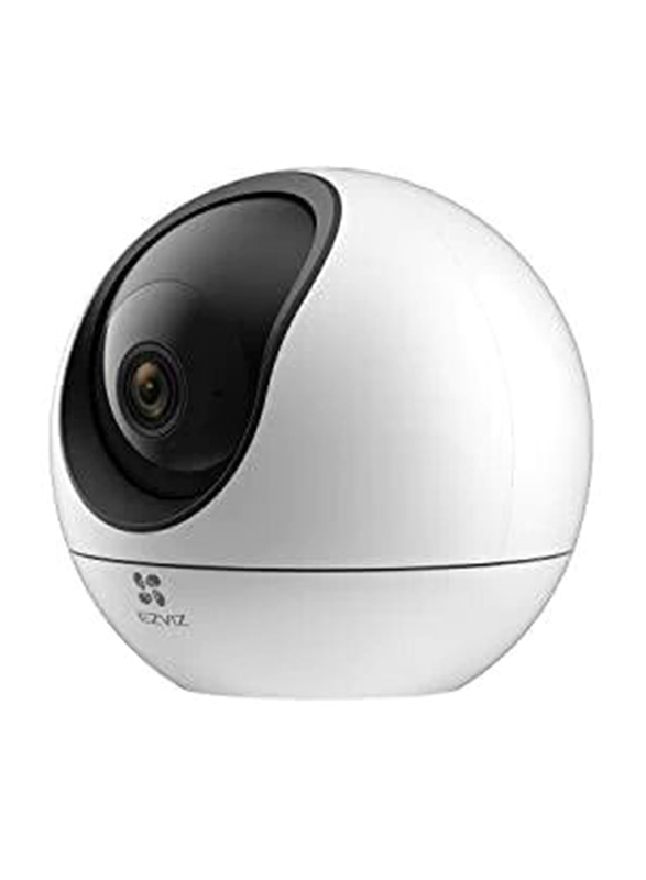 Ezviz 2K Smart Home Wifi Camera, 4 MP, C6, White