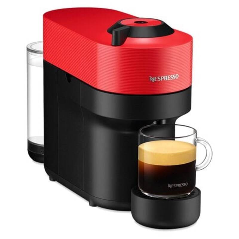 Nespresso Vertuo Pop Coffee Machine-Spicy Red