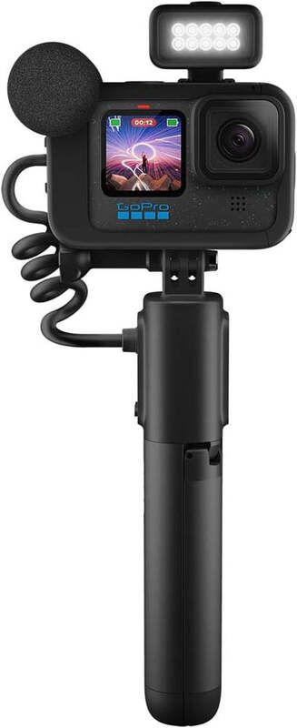 GoPro HERO12 Black Creator Edition Action Camera for Vlogging, Live Streaming, and Content Creation