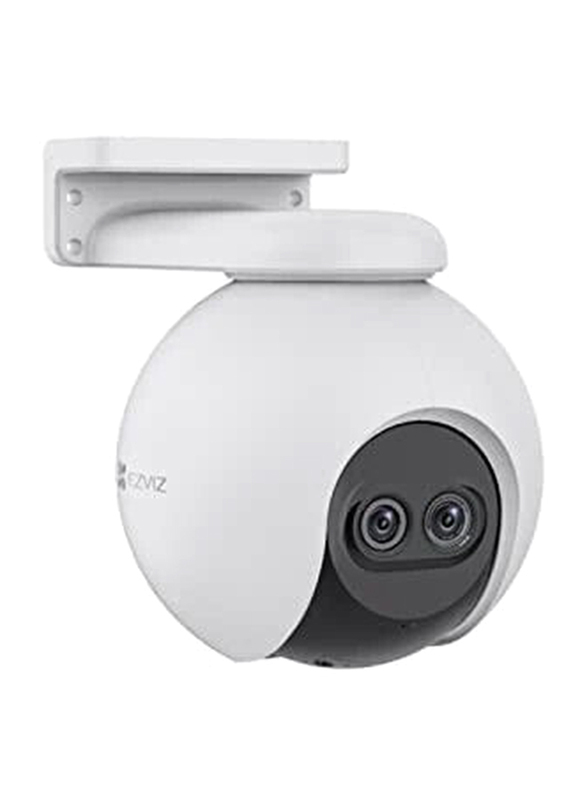 Ezviz Dual Lens Pan & Tilt Wi-Fi Outdoor Camera, C3PF, White