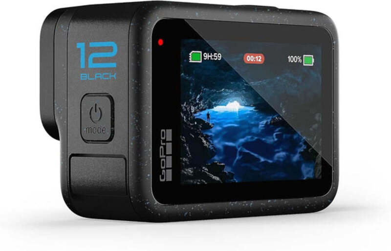 GoPro HERO12 Action Camera with 5.3K Video and HyperSmooth 6.0 Stabilization Black