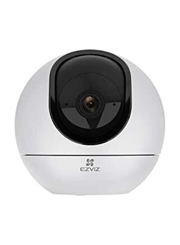 Ezviz 2K Smart Home Wifi Camera, 4 MP, C6, White