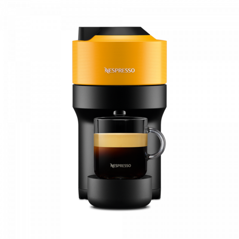 Nespresso Vertuo Pop Mango Coffee Machine-Yellow