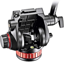 Manfrotto Video Head with Flat Base And Fixed Lever, Multicolour