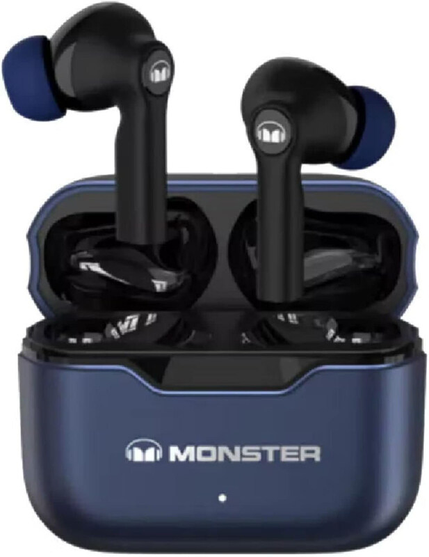 

N/a Monster Wireless Headphones Dual Modes for Music & Gaming, XKT02, Blue