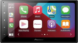 Pioneer DMH-A4450BT 6.8 inch Capacitive Touch Apple Carplay Android Auto Android Mirroring, Black