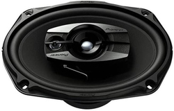 Pioneer Champion Series 9-Inch 3-Way 450-Watt Car Audio Speakers, TS-6965V3, Black